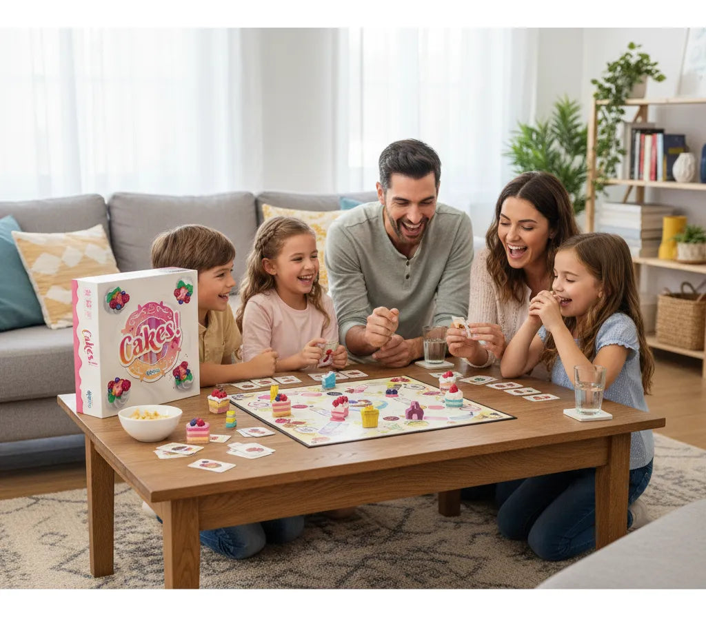 Juego De Mesa Estrategia Cake Para Niños Familia