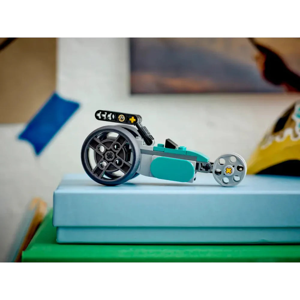 Lego Armatodo Moto Clásica 128 Piezas Para Niños