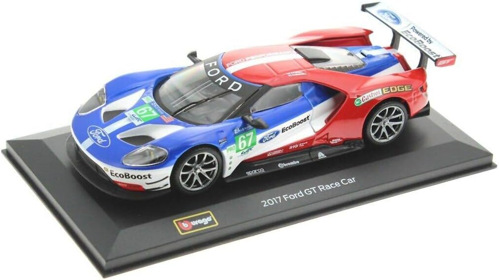Carro Coleccionable 1/32 Race Ford Gt Race Car