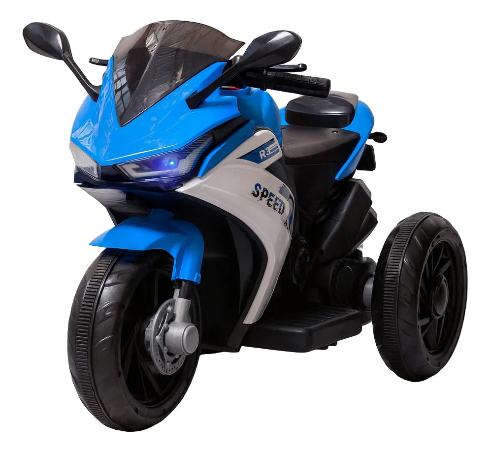 Moto Eléctrica policía Sonidos Luces Niños