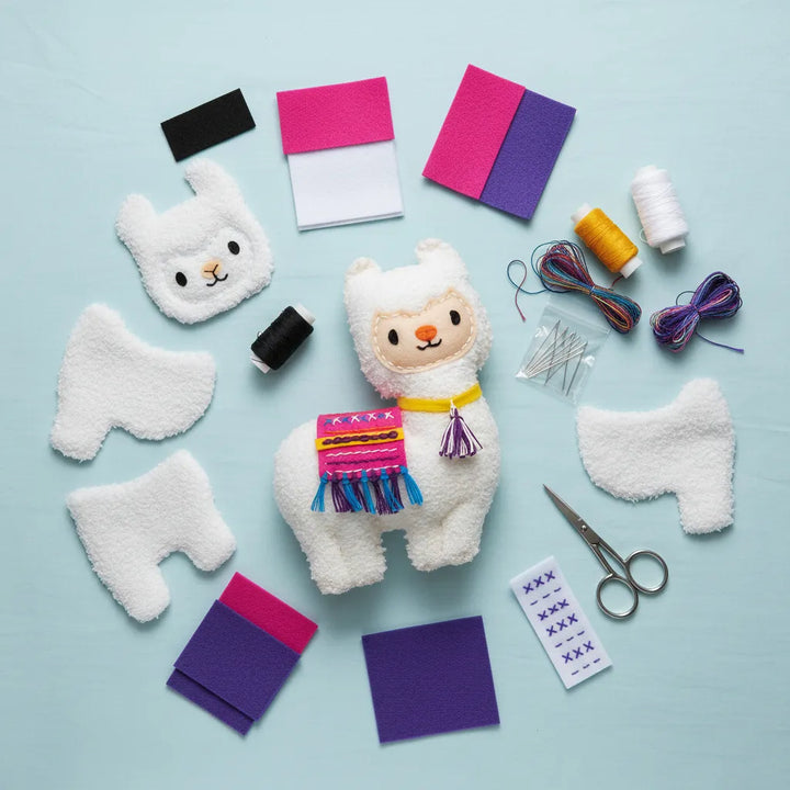 Set De Arte Y Manualidades llama Tejidos
