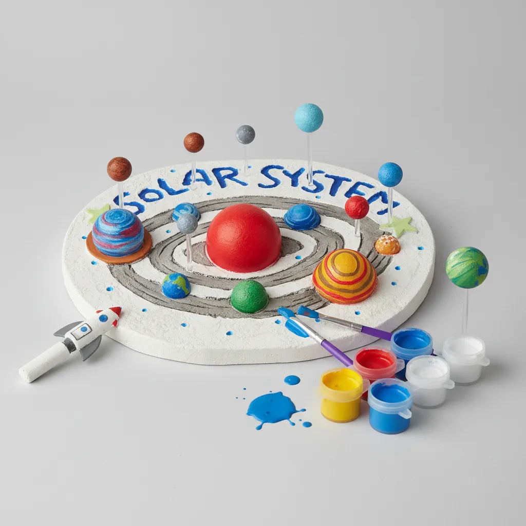 Juego Didáctico De Ciencia Sistema Solar Para Niños