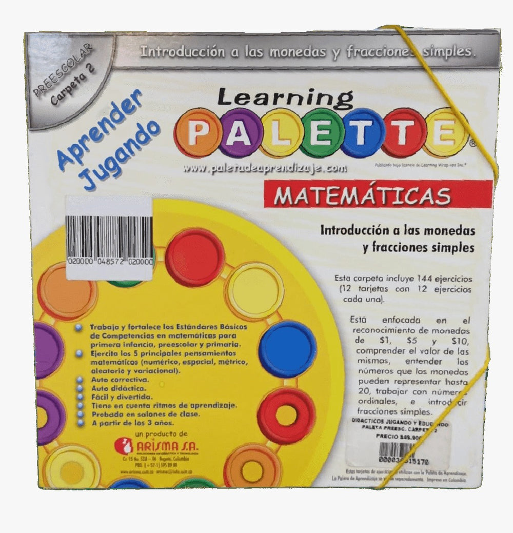 Juego Didáctico Learning Palette Matemáticas