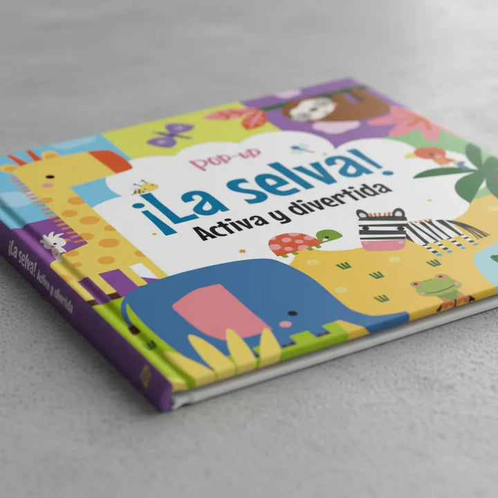 Libro La Selva Activa Y Divertida Pop-up Para Niños