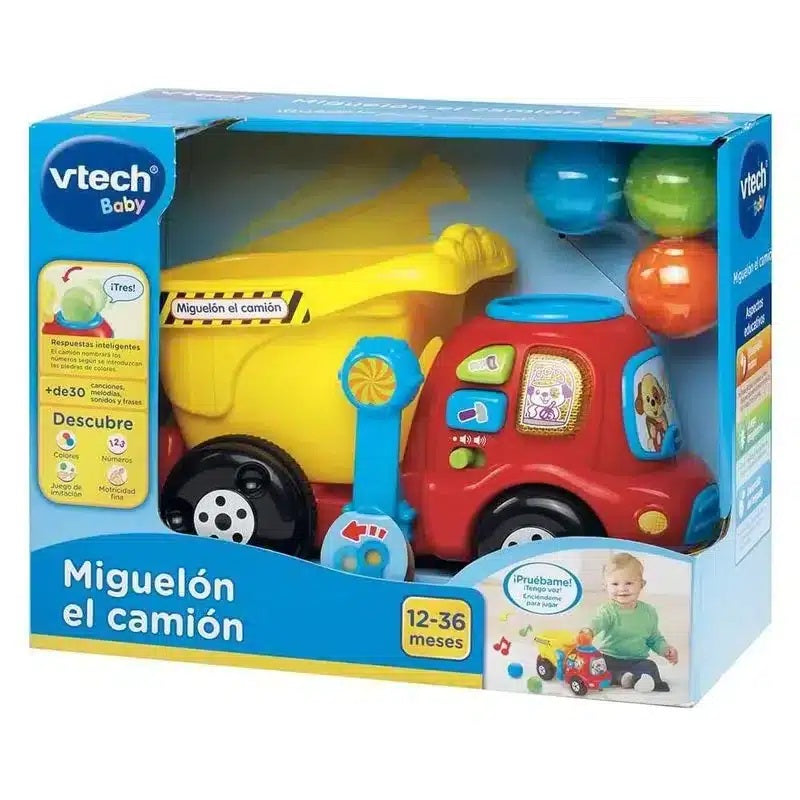 Juguete Estimulación Camión Sonidos Para Bebés
