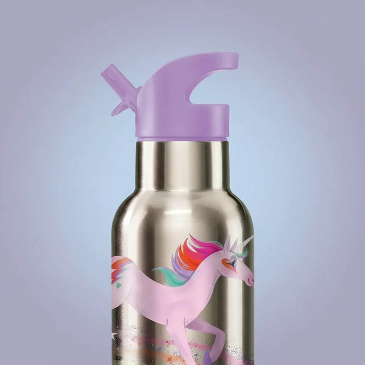 ermo De Acero Inoxidable Unicornio Para Niños