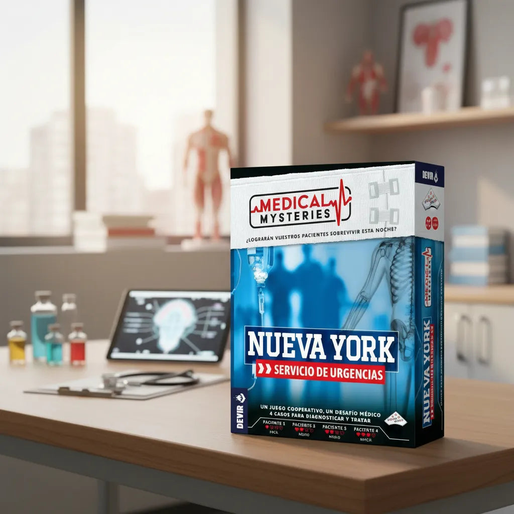 Juego De Mesa Medical Mysteries Nueva York Adultos