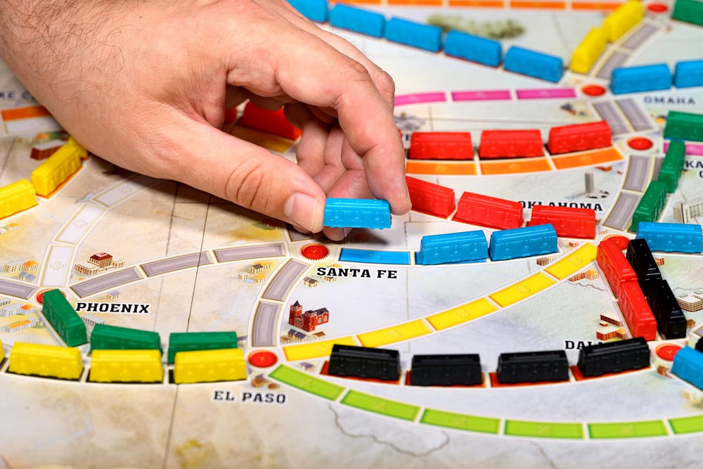 Juego De Mesa Aventureros Al Tren! America Refresh Niños