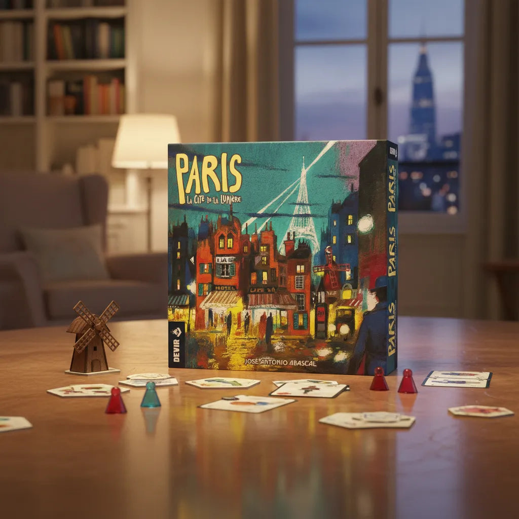 Juego De Mesa Paris La Cite De La Lumiere