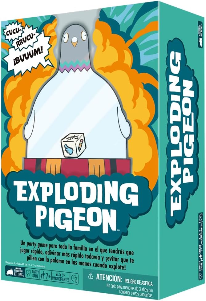 Juego De Mesa Estrategia Exploding Pigeon Para Adultos