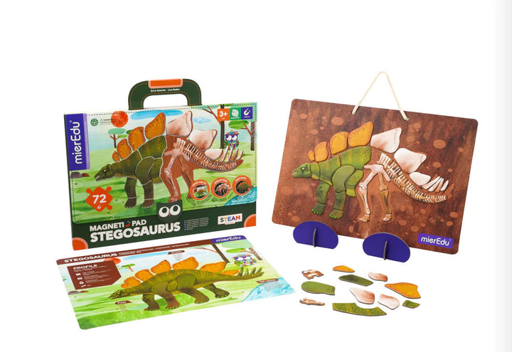 Juego Magnética Dino estegosaurio Para Niños