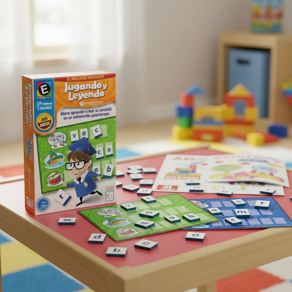 Juego Didactico Jugando y Leyendo Palabras Ronda