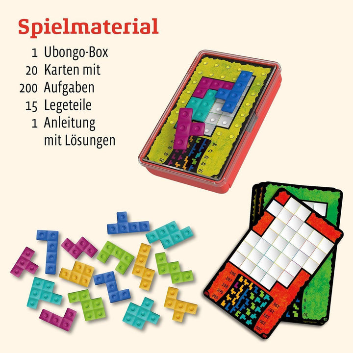 Juego De Mesa Ubongo Portátil Devir Niños