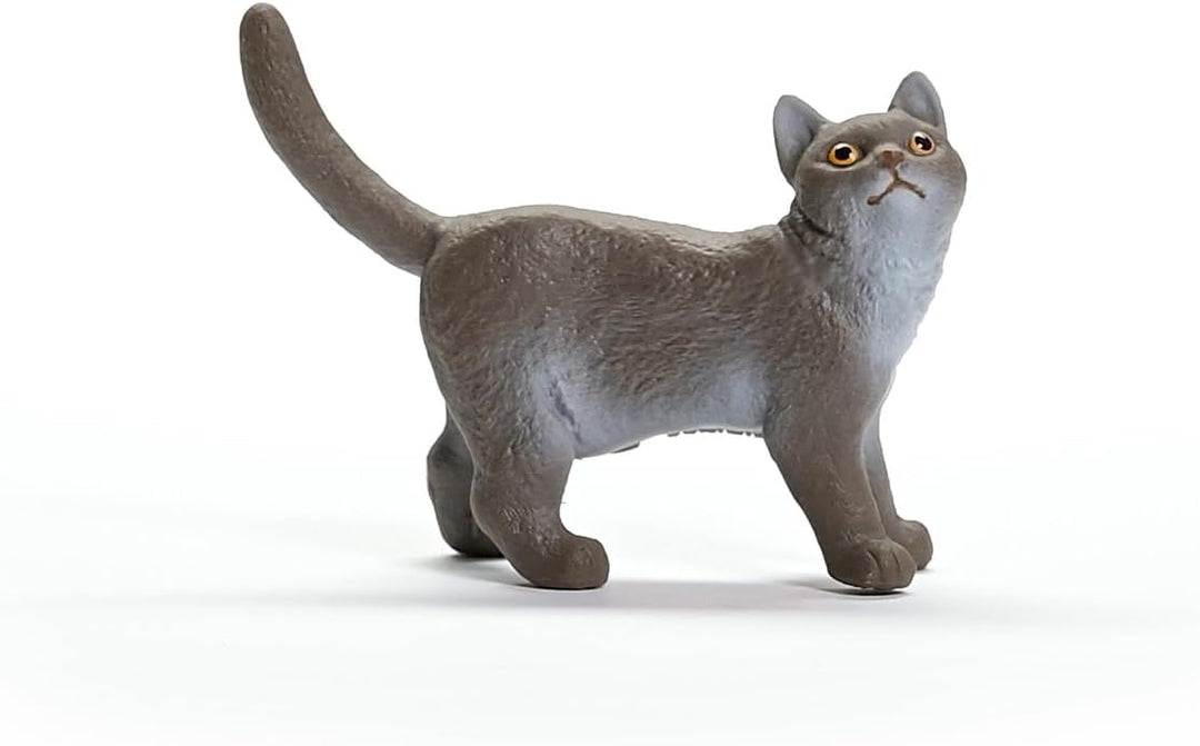 Figura Gato Británico Pintada A Mano Schleich