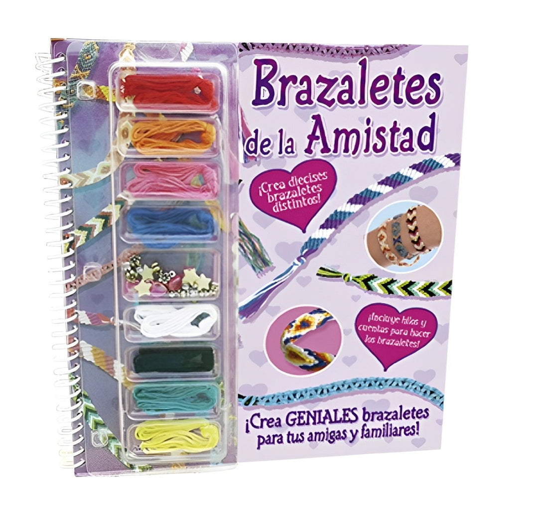 Libro Crea Brazaletes De Amistad Únicos para Niños