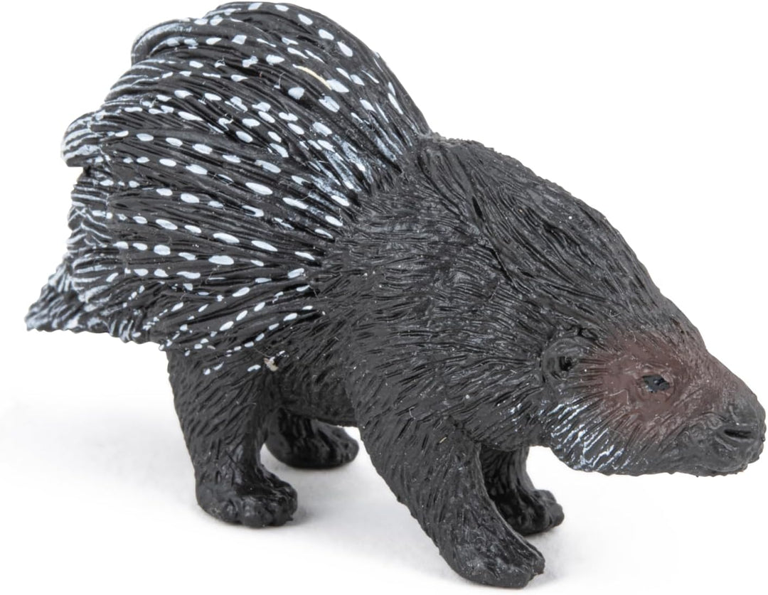 Figura Puerco Espín Pintada A Mano Papo