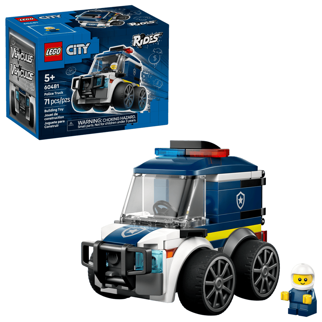 Juego Construcción Lego Original Camión Policía 71 Piezas