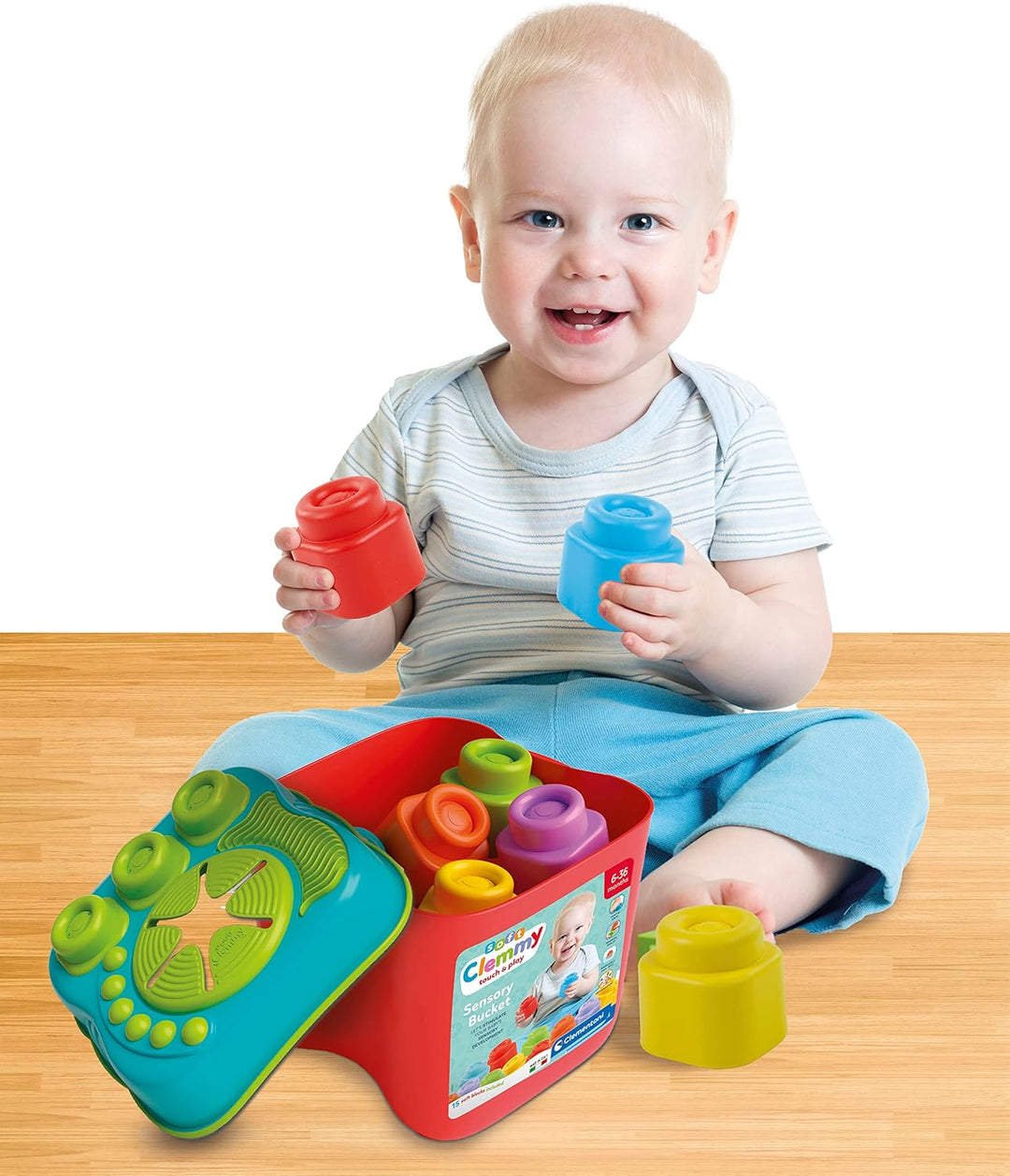 Juego Didáctico Bloques Suaves Para Bebés