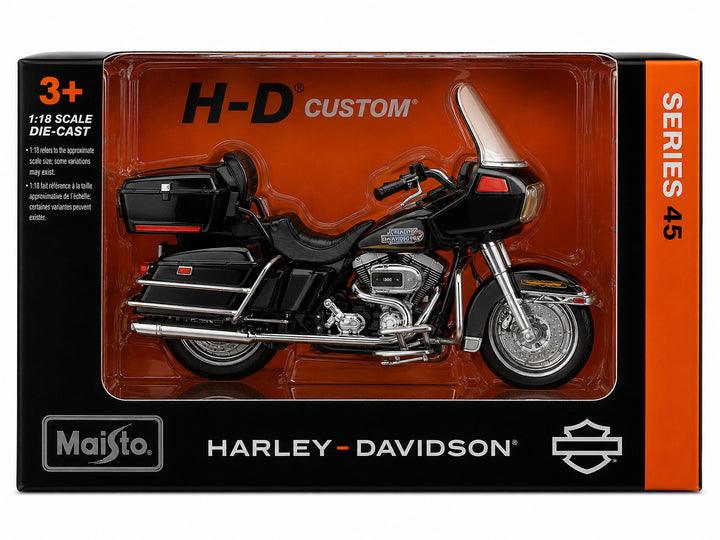 Moto escala Harley Davidson 1988 FLT Tour Glide Para Niños