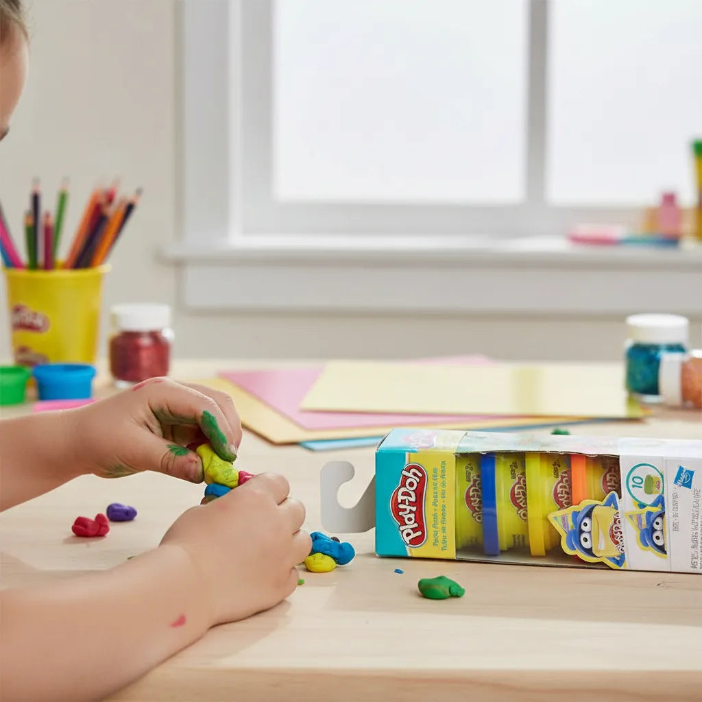 Juego Plastilina Play-doh Mini Party 10 Unidades Niños