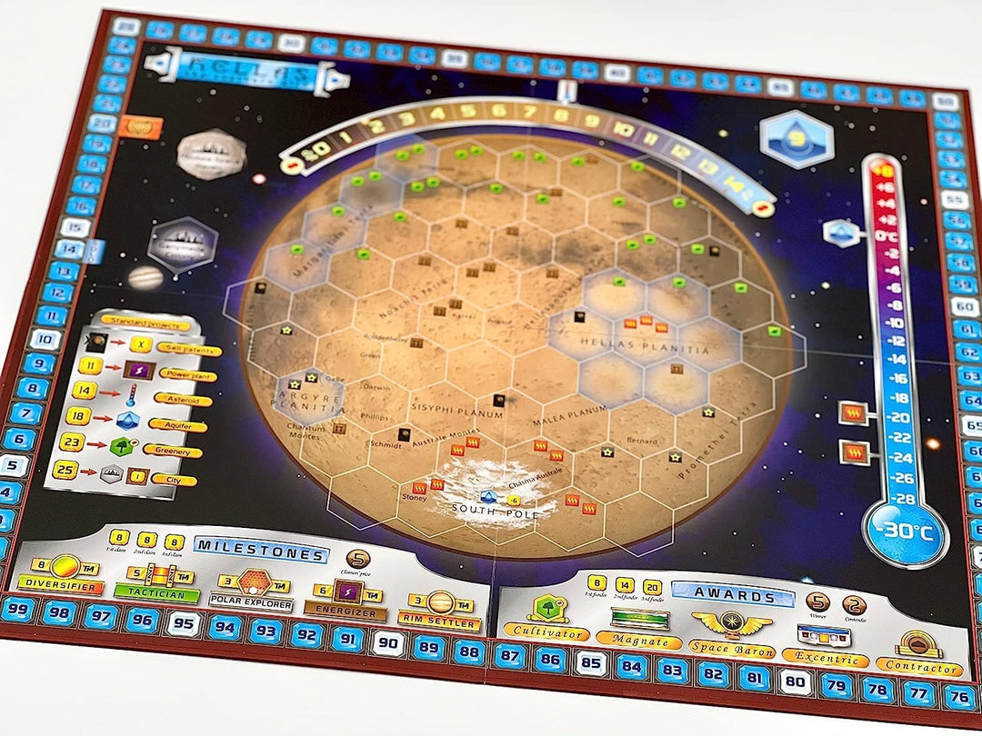 Juego De Mesa Terraforming Mars Reglas Estrategia Para Niños