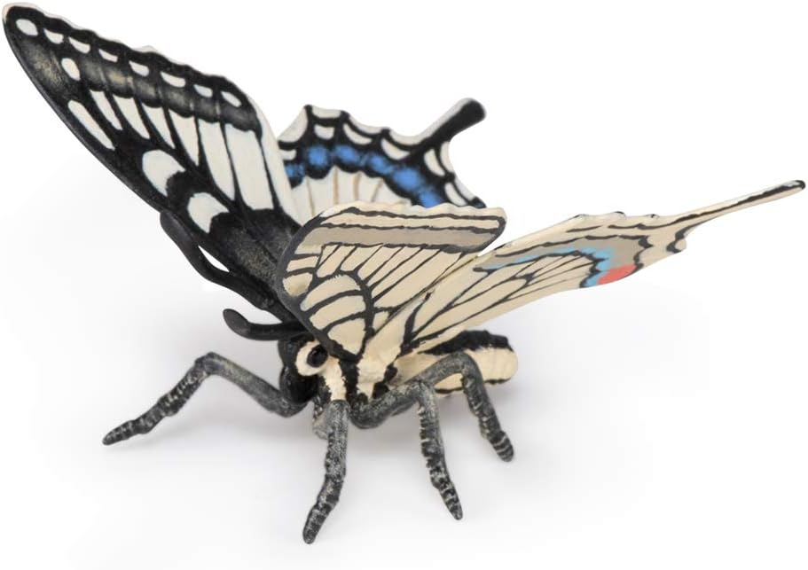 Figura Mariposa Rey Pintada A Mano Papo