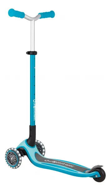 Patineta Master Lights azul Plegable Para Niños