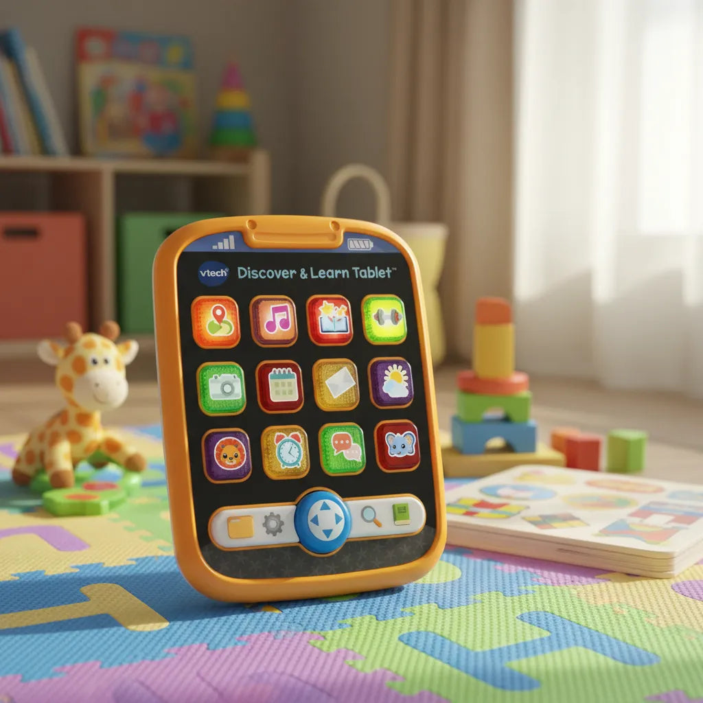 Juguete Peque Tablet Bilingüe Happy Play Bebés