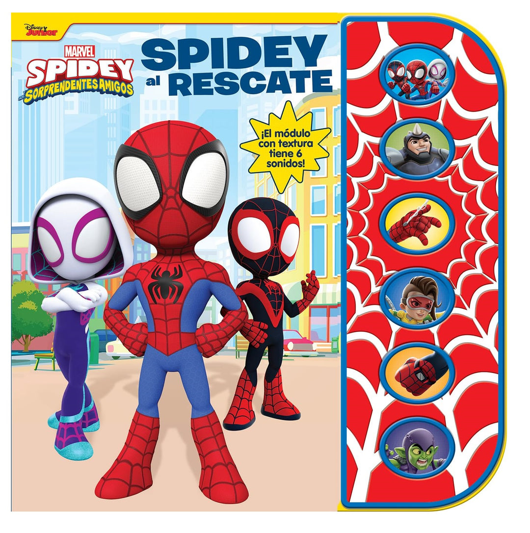 Libro Spidey Y Sus Amigos Sonidos para Niños