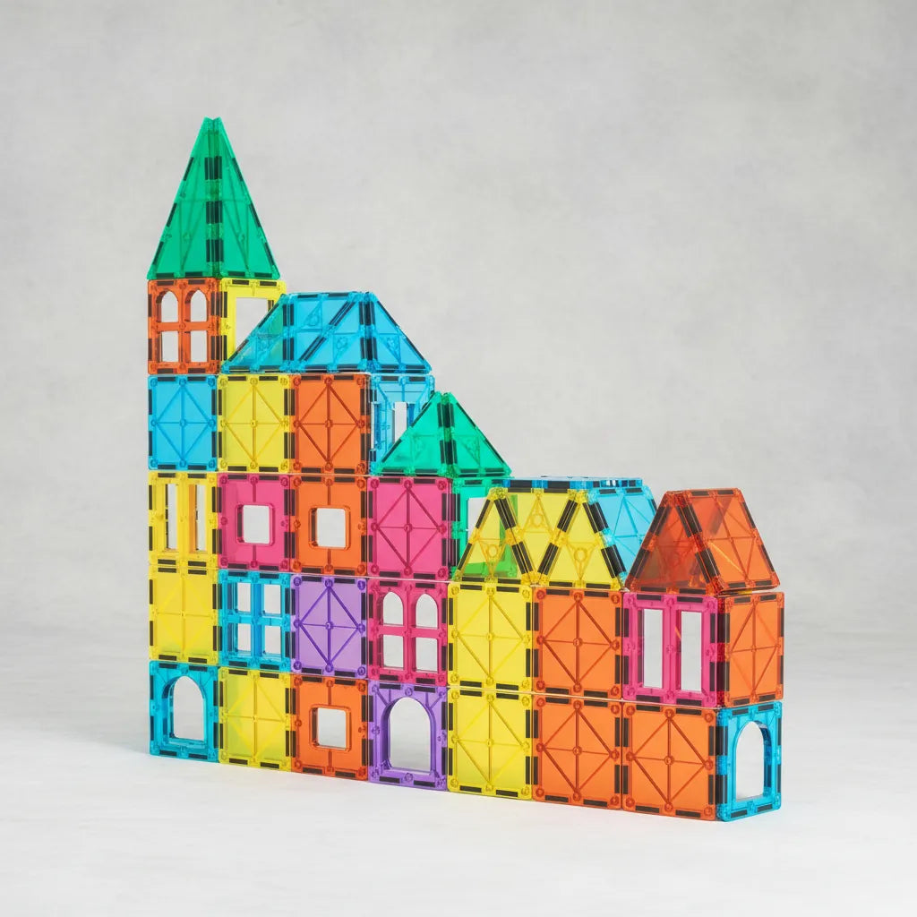 Juego bloques Magnética 70 Piezas Para Niños