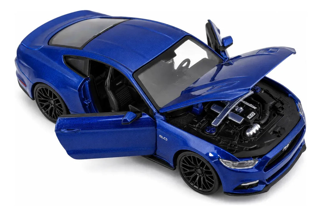 Maisto Carro 1:24 Se 2025 Ford Mustang Gt Azul