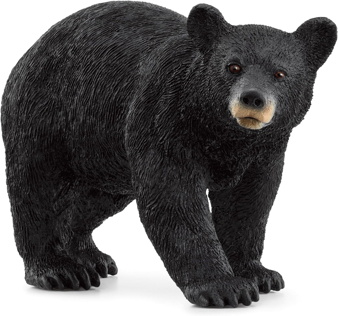 Figura Oso Negro Pintada A Mano Schleich