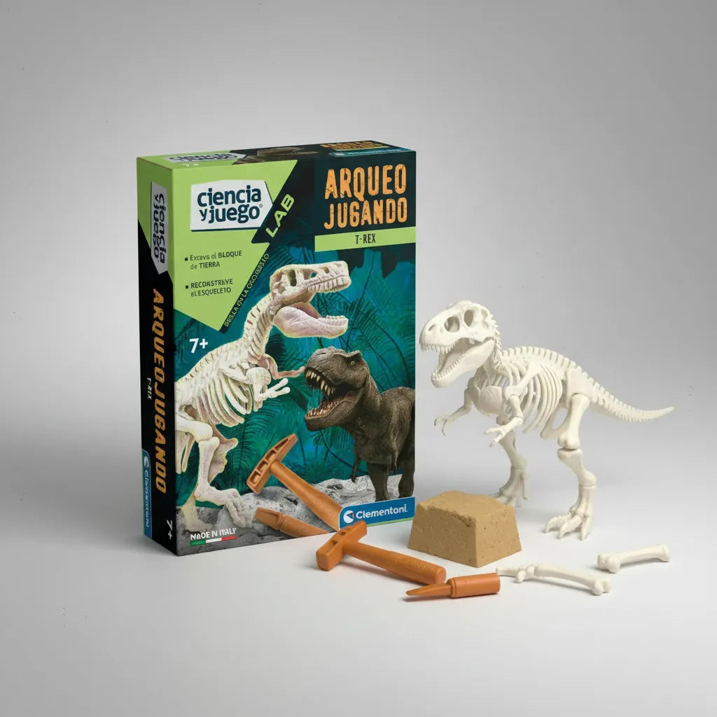 Juego Didáctico T-rex Fosforescente Niños