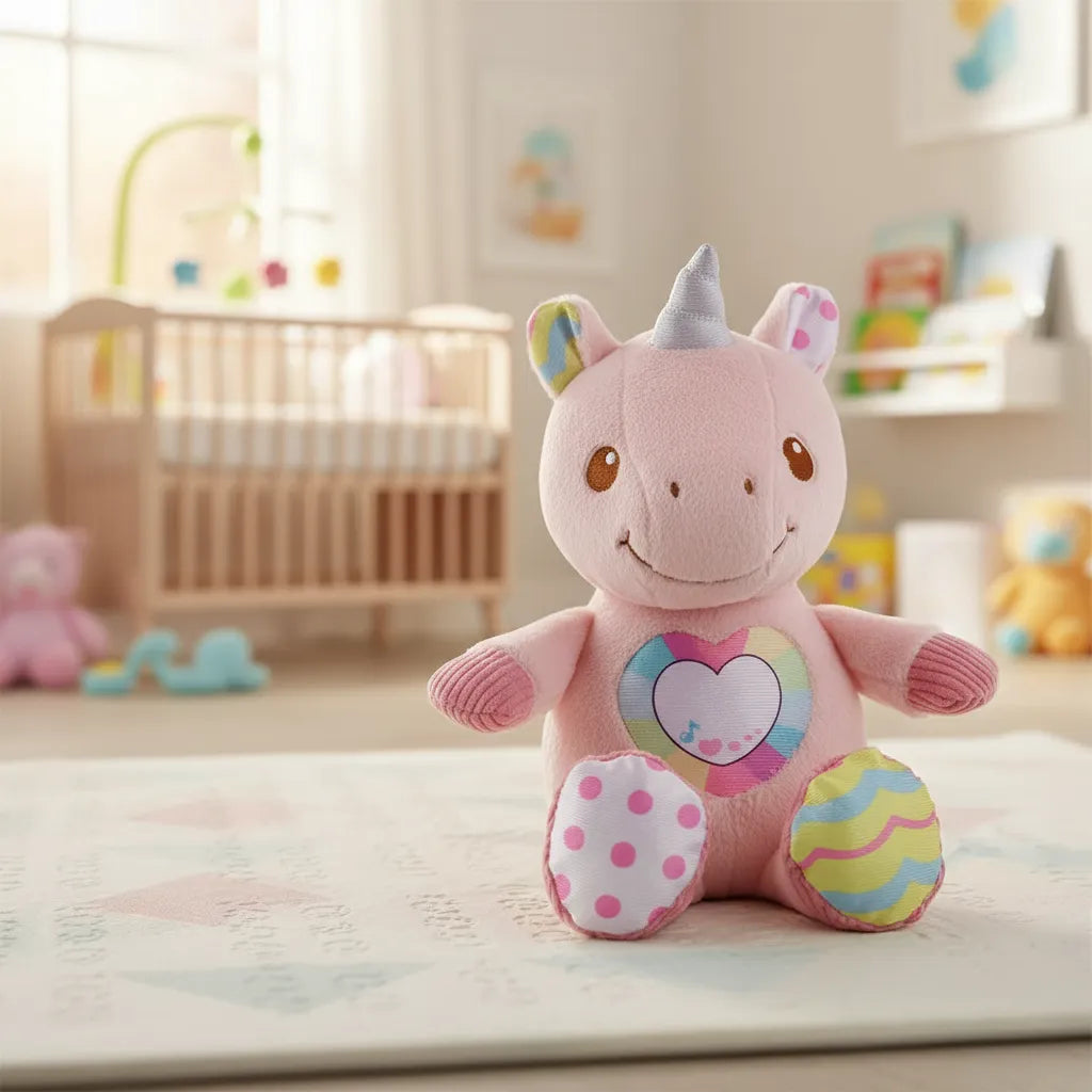 Juguete Unicornio Musical Luces Para Bebés