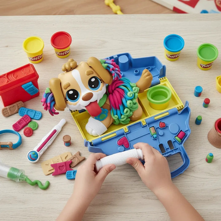 Juguete Divertido Veterinario Play-doh Para Niños