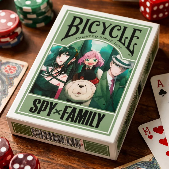 Cartas Bycycle Diseño Spy X Family Para Adultos