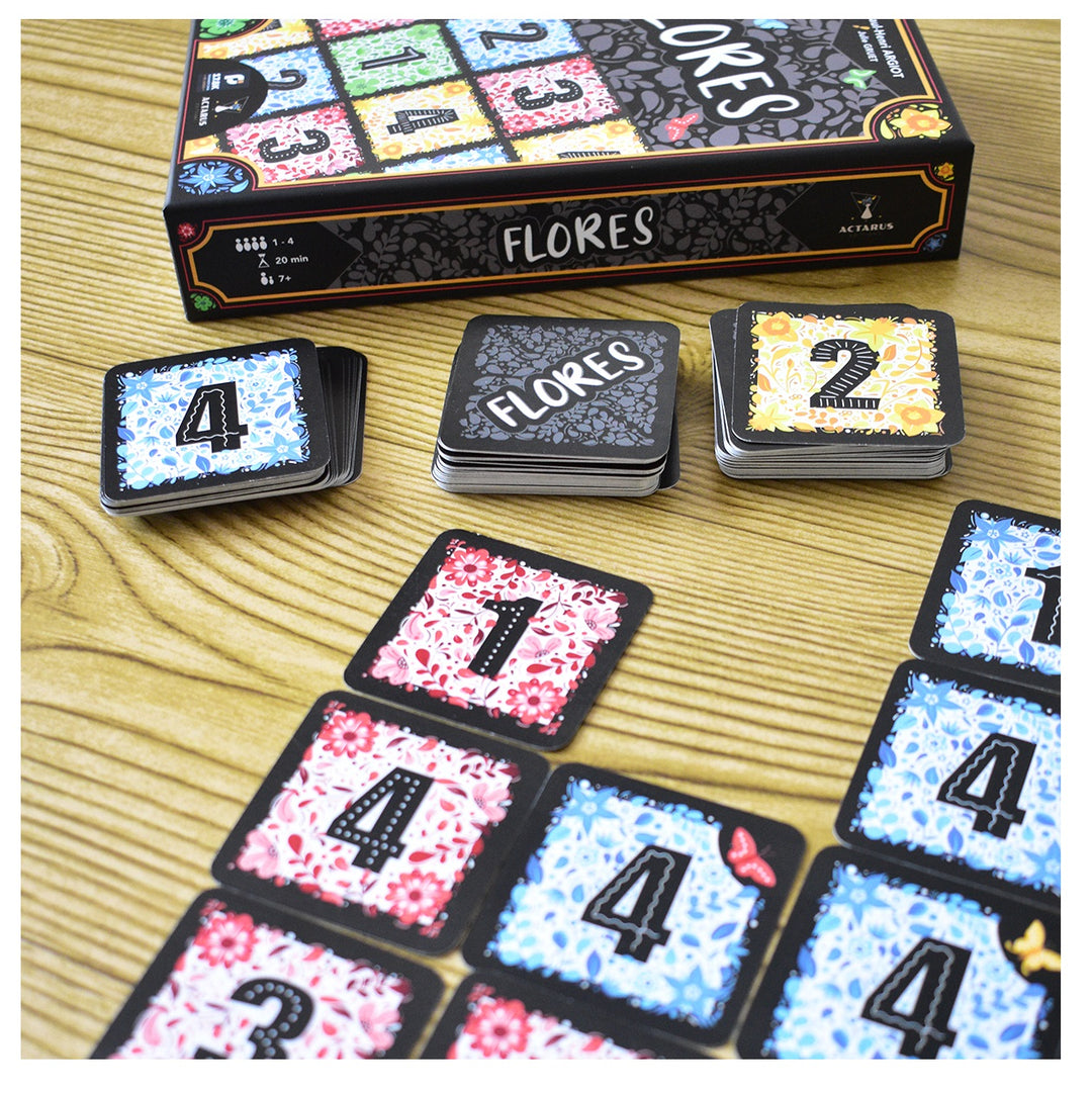 Juego De Mesa Flores Estrategia Para Niños