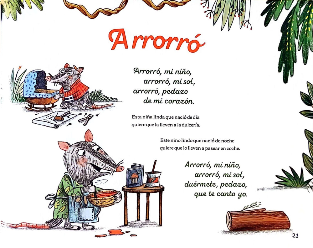 Libro Infantil  Aventuras La Familia Zarigüeya Niño