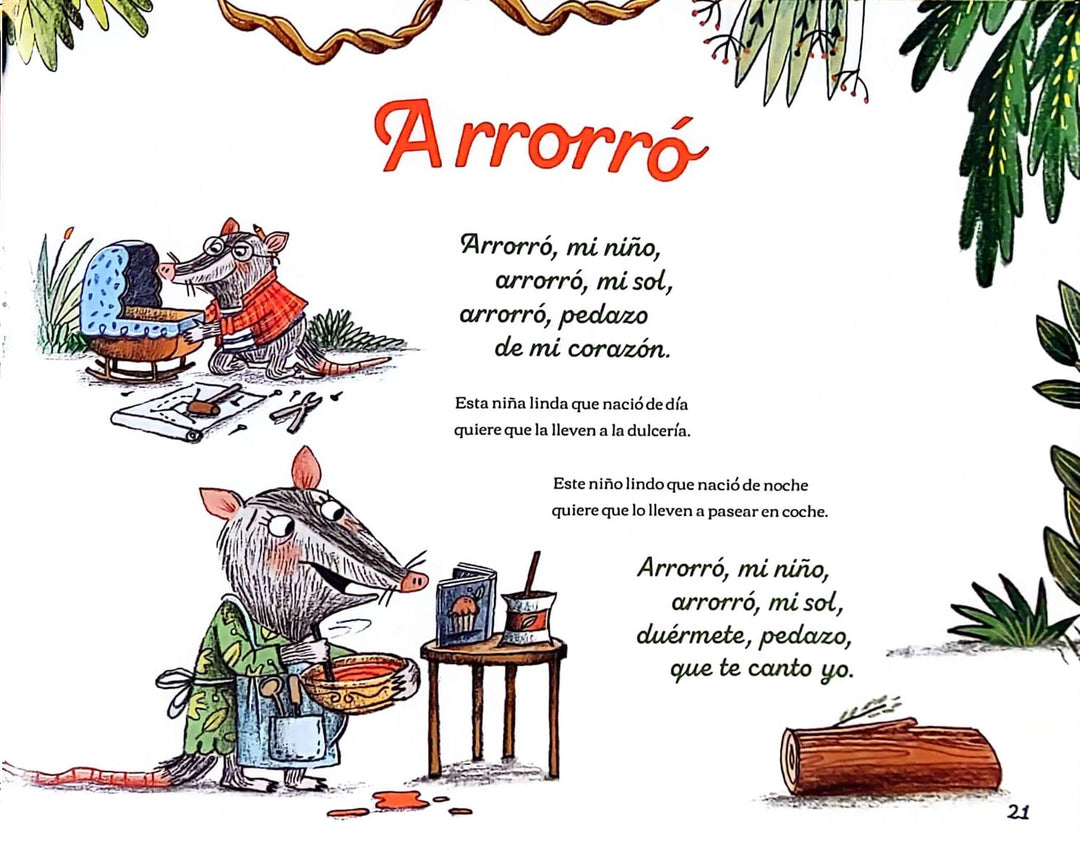 Libro Infantil  Aventuras La Familia Zarigüeya Niño