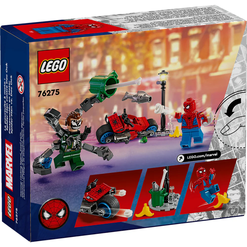 Lego set Construcción Spider-man 77 Piezas Niños