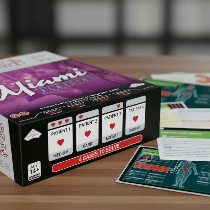 Juego De Mesa Medical Mysteries Miami  Adultos