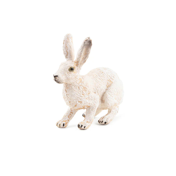 Figura Coleccionable Liebre Polar Pitado A Mano Papo Niños