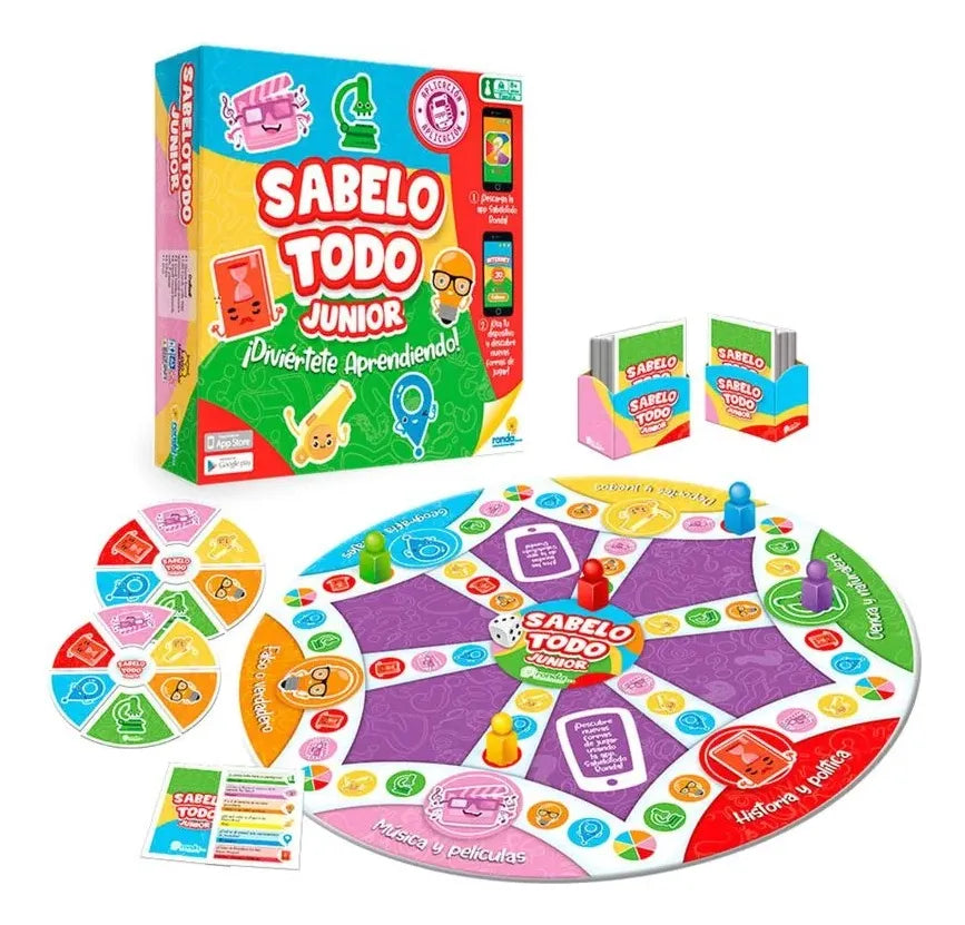 Juego De Mesa Sabelo Todo Junior Ronda familia