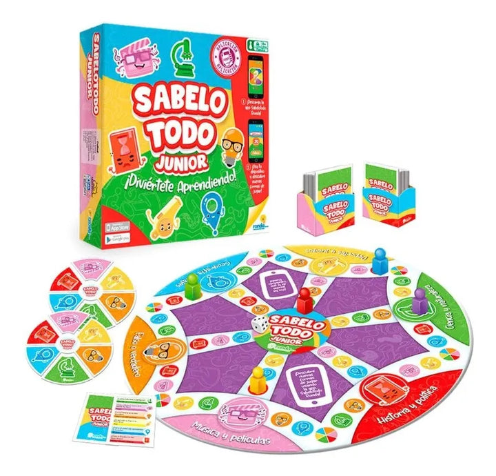 Juego De Mesa Sabelo Todo Junior Ronda familia