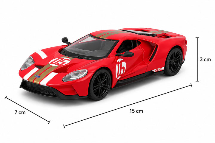 Carro Coleccionable 1:32Race 2022Ford Gt Heritage