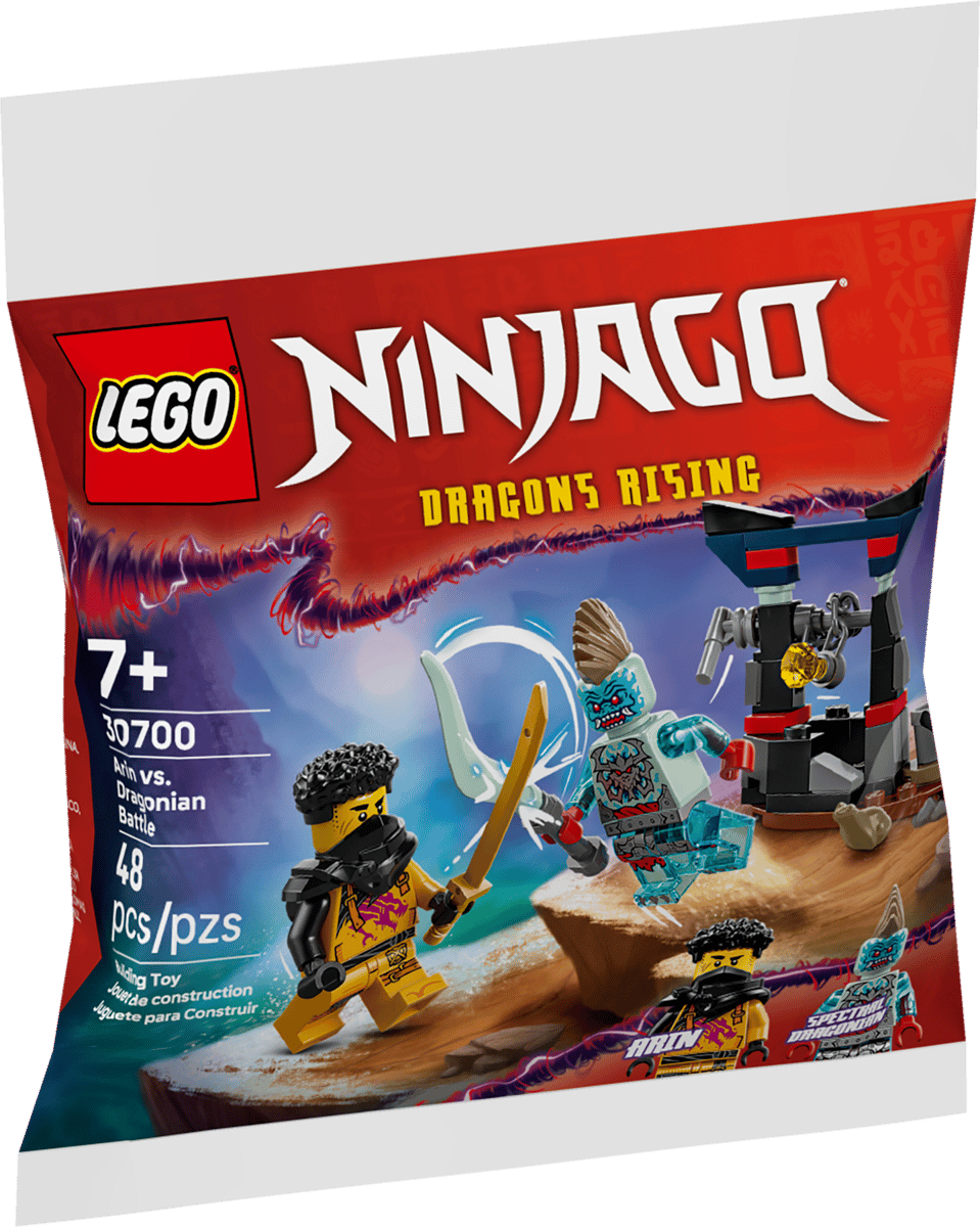 Juego Construcción Lego Original Batalla De Arin Vs Dragonido