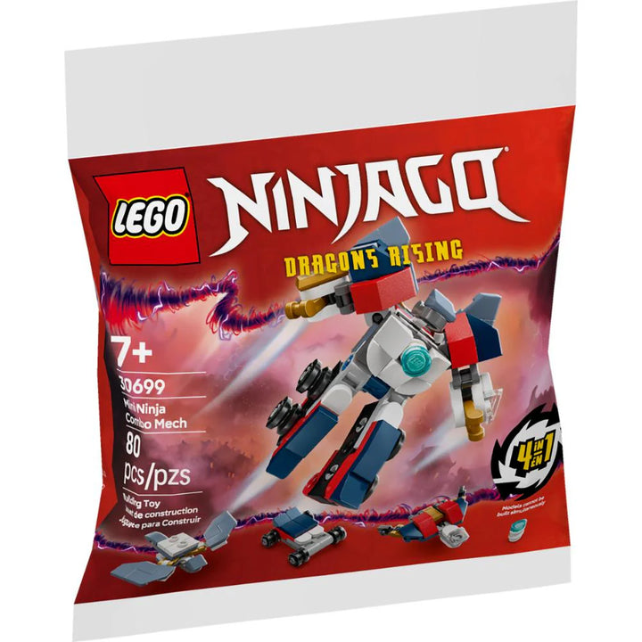 Juego Lego 4 En 1 Ninja Combinado Para Niños