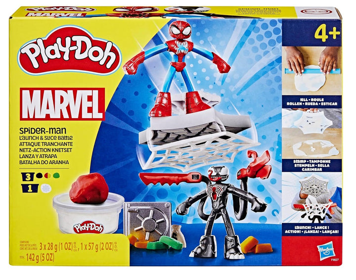 Juguete Play-doh Spider-man Batalla Para Niños