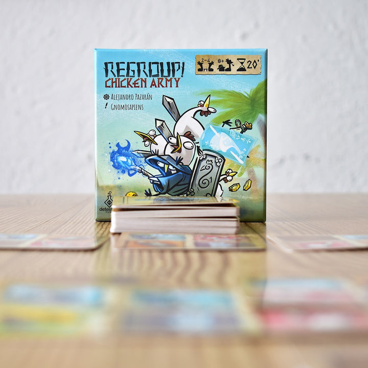 Juego De Mesa Regroup Chiken Army Adultos