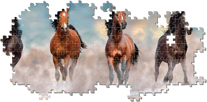 Rompecabezas Adultos 1000 Piezas Paisaje Caballos